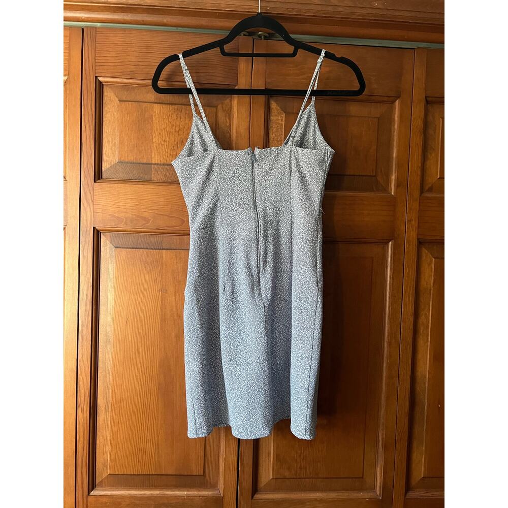 Abercrombie & Fitch Women's Twist Front Cutout Ditsy Floral Mini Dress Size ST - Picture 9 of 11